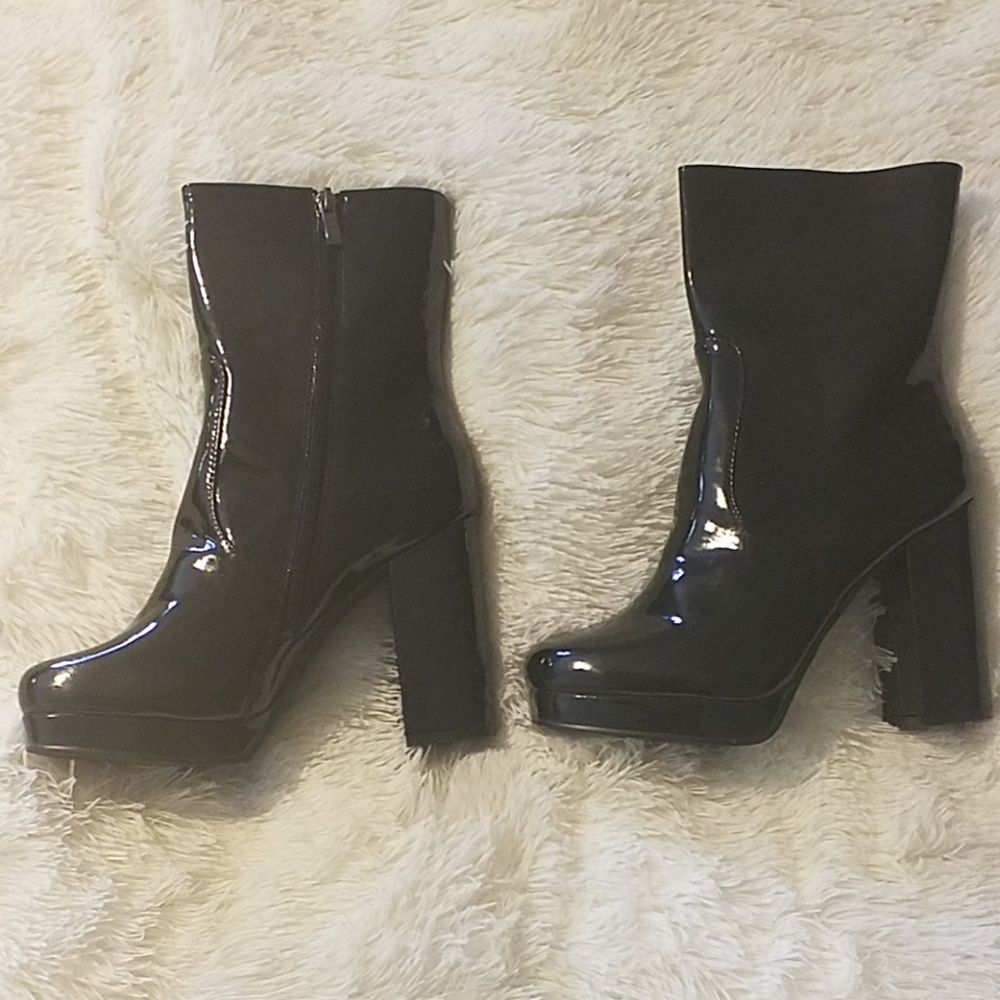 Black Platform Boots